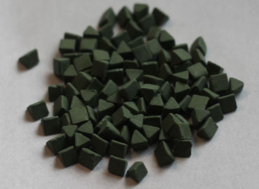 Colore verde ceramico/media lucidatura della porcellana per la sbavatura/che descalling