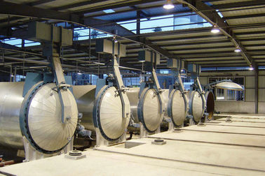 L'industriale ha isolato l'autoclave di AAC con la norma aerata sterilizzata nell'autoclave del blocco in calcestruzzo ASME
