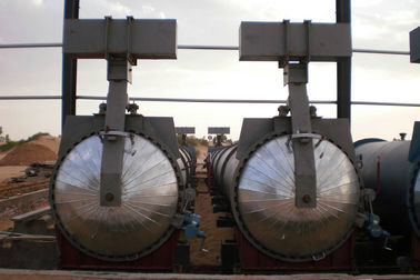 L'industriale ha isolato l'autoclave di AAC con la norma aerata sterilizzata nell'autoclave del blocco in calcestruzzo ASME