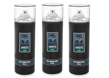 Cera del cruscotto dello spruzzo del polacco dell'automobile dei prodotti di cura/spruzzo automatici trasparenti 400ML della cabina di pilotaggio